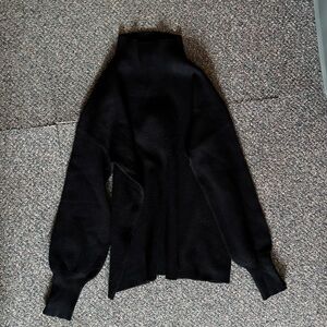 Tahari Black Turtleneck Sweater